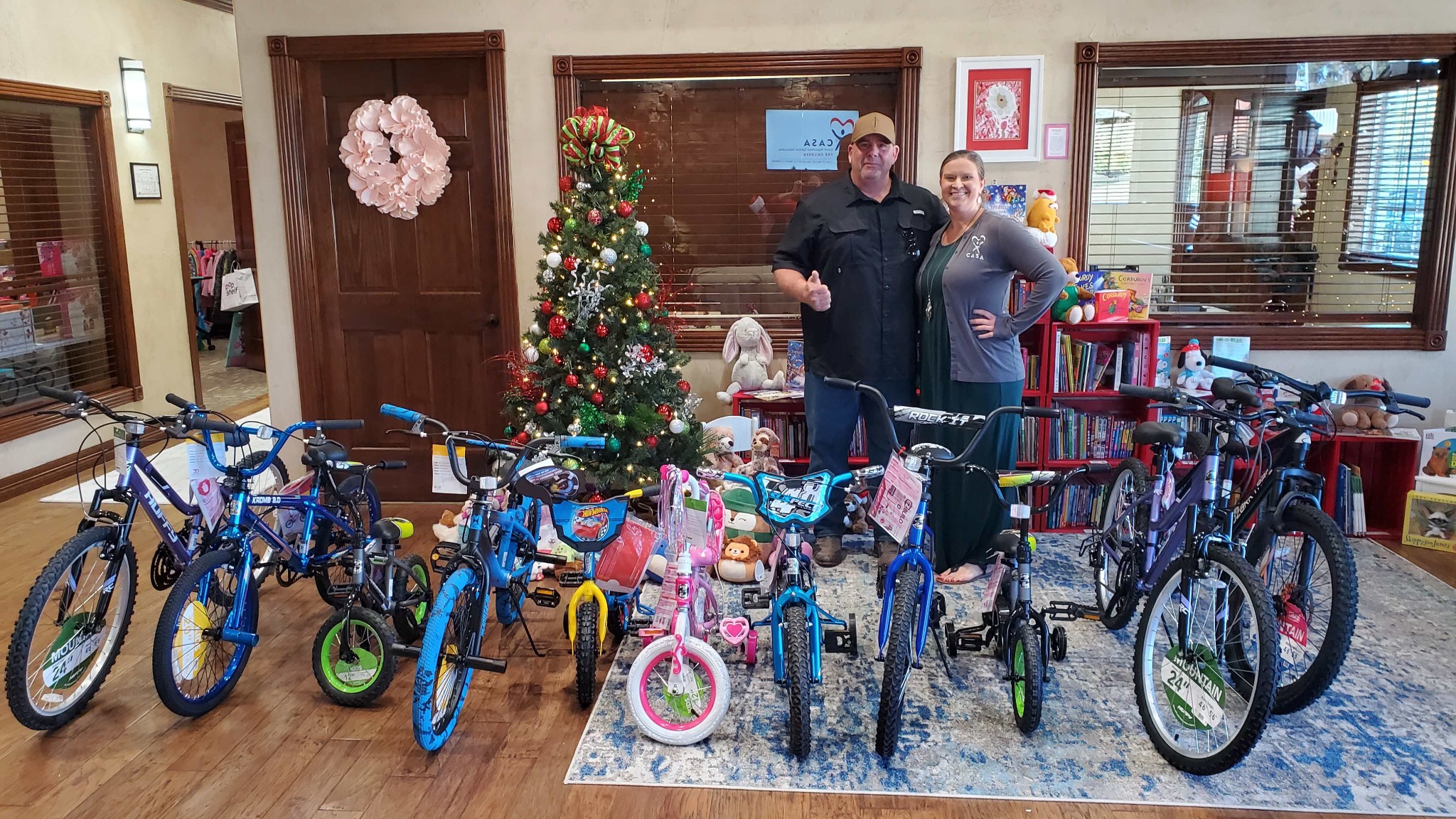 Billy's Bikes 2024 bicycle donation