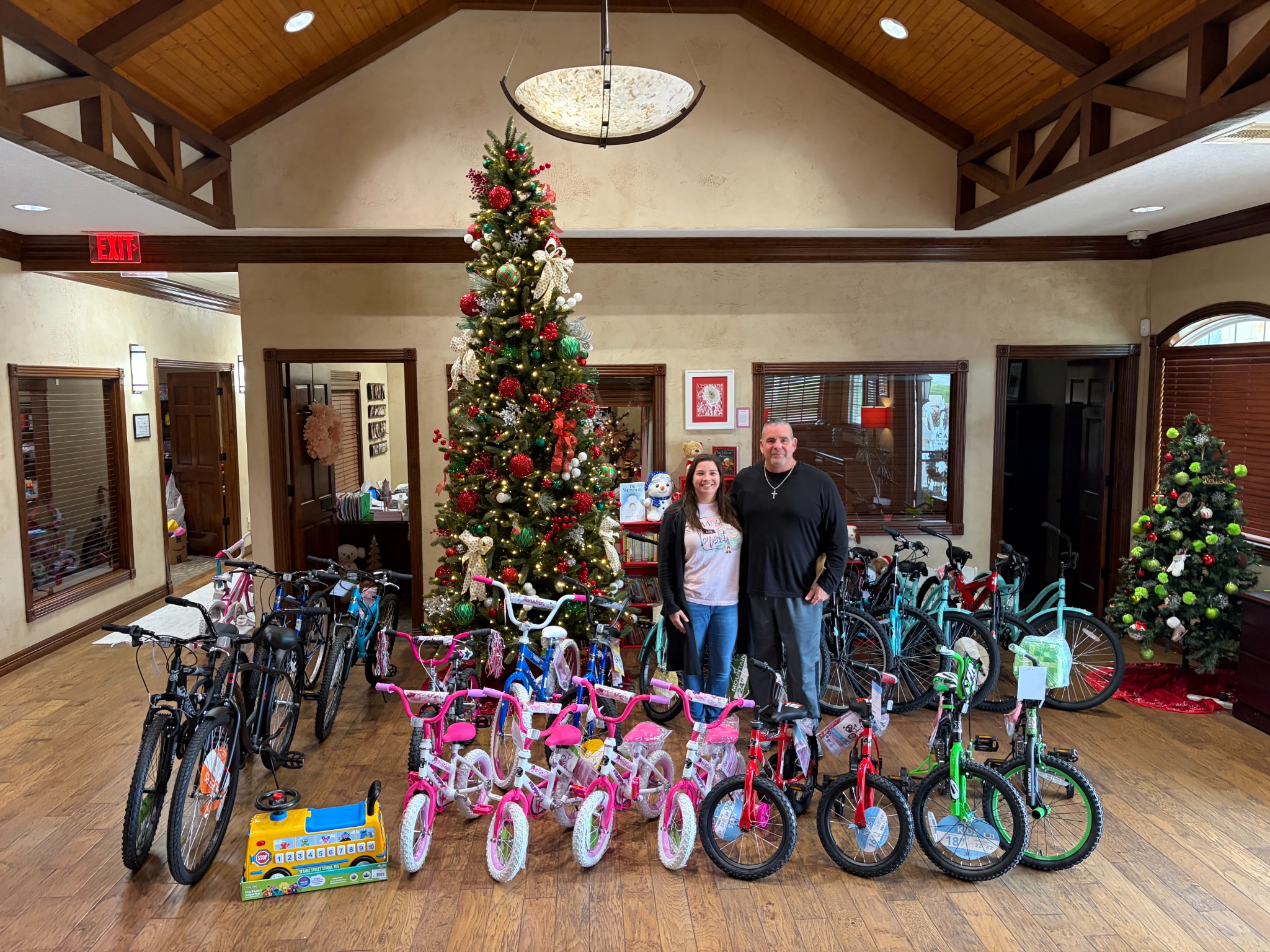 Billy's Bikes 2025 bicycle donation